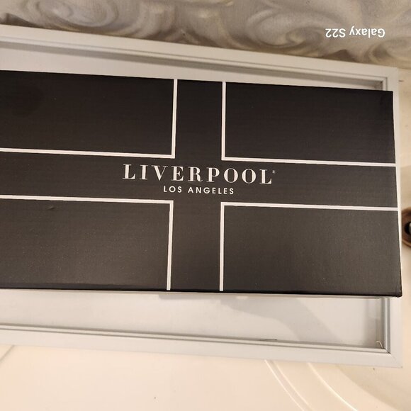 LIVERPOOL LA Lapis Leather Irvine Low Heels. NIB. Size 8.5 - Picture 10 of 10